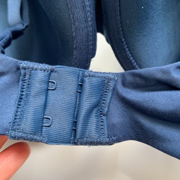 Wacoal Perfect Primer Contour Underwire T-Shirt Bra Convertible Blue 32DD - Picture 6 of 8